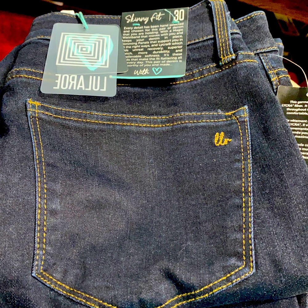 Lularoe essential skinny fit boot cut jeans